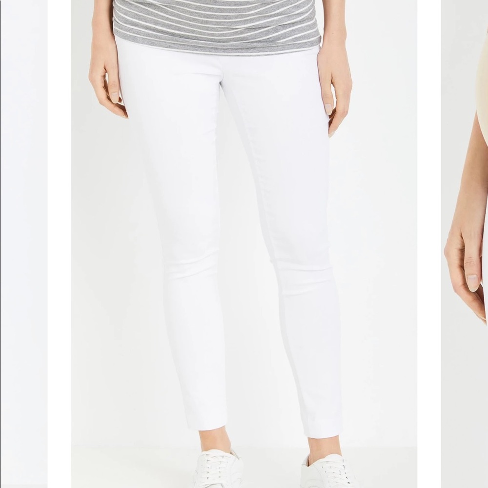 THE MAIA SECRET FIT SKINNY ANKLE MATERNITY…